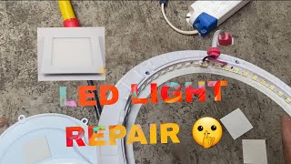 HOW TO REPAIR LED LIGHT AT HOME | LED LIGHT KESE REPAIR KARE 🤷