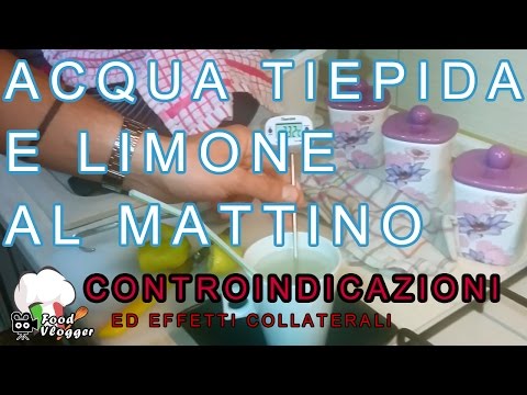 Video: 6 Effetti Collaterali Del Bere Troppa Acqua Di Limone