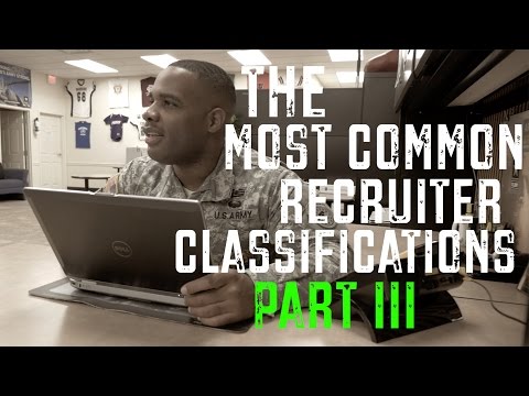 Capa de Most Common Recruiter Classification Part 3