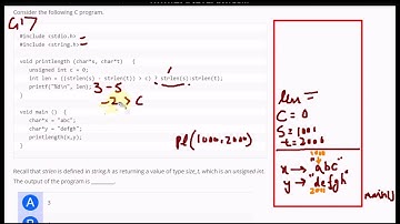 Programming : GATE 2017 CS/IT PREVIOUS YEAR SOLUTION