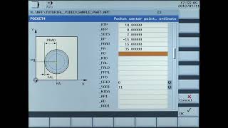 Famous The CNC   SINUMERIK 808D Tutorial Milling Part 14 Pocket4 Circular pocket 1080p Net Worth