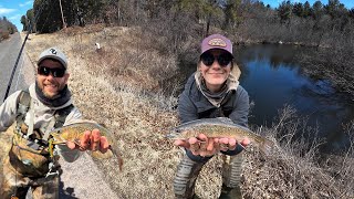 Hidden Gem! Catching Brown & Brook Trout in Tiny Wisconsin Streams