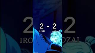 Uncle Iroh vs Ozai