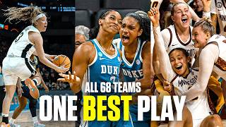 The best play from all 68 women s teams in 2026 March Madness