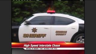 Car Chase Leads Deputies Through Four Counties