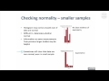 3. Tests for Continuous Data - Assessing Normality