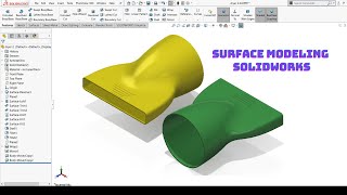 Plastic Air blower Nozzle in solidworks | solidworks surface | SIMPLE CAD DESIGN