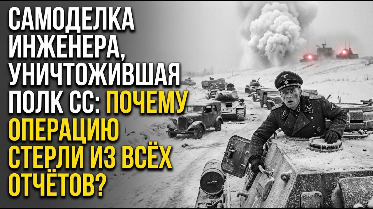 Изобретение капитана остановило полк СС  После этого его имя исчезло из сводок