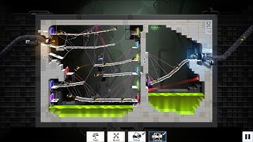 Bridge Constructor Portal - 57 - Six story Story (Budget optimized 124950)