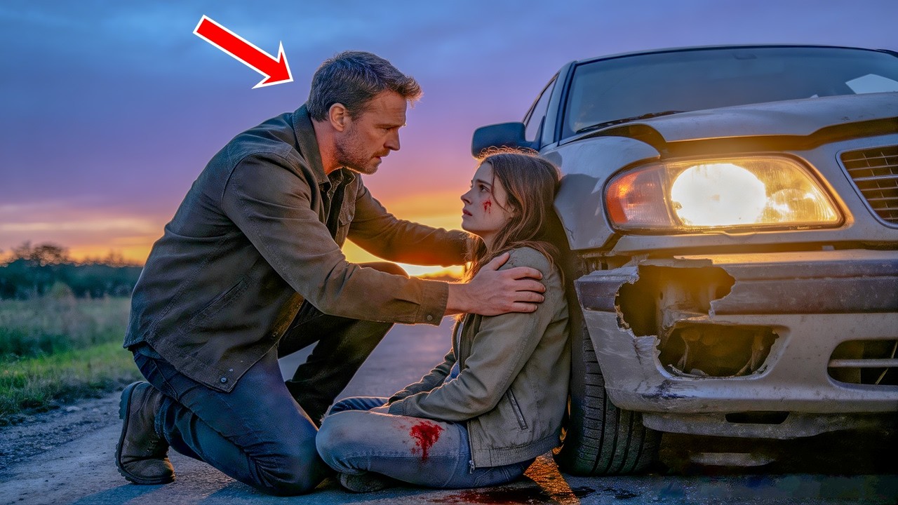 A STRUGGLING SINGLE DAD SAVED A WOMAN FROM A CAR CRASH. HE HAD NO IDEA SHE WAS A BILLIONAIRE