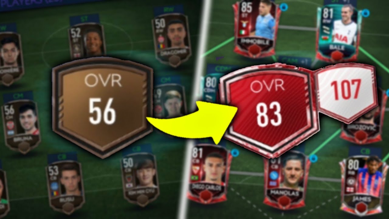 Insane Team Upgrade in FIFA Mobile 21 - 83 OVR Team Building!!