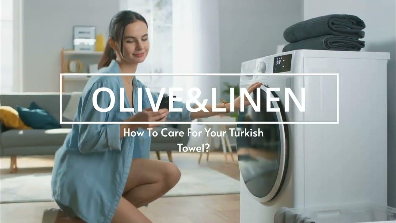 How To Care For Turkish Towel Washing Instructions, Drying and Caring YouTube