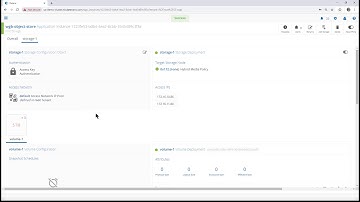 Datera Demo: Create an Object Store