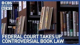 Federal appeals court hears controversial Texas law requiring sexual content ratings for school book
