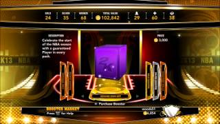 Nba 2K13 My Team- 30K Vc Purple Pack Opening