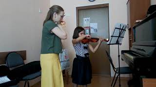 Ежедневная работа в классе скрипки
