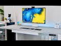 Modern Minimal Desk Setup Tour: Home Office Edition (2020)