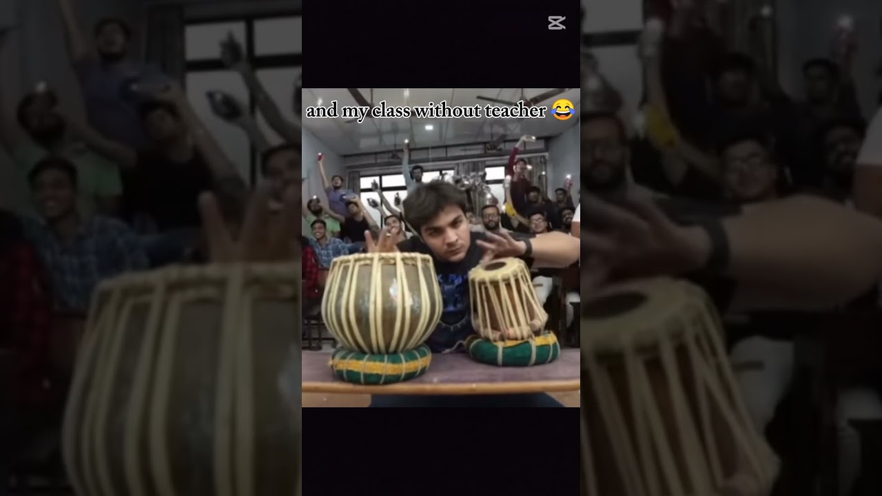 all class without teacher and my class...🤣🤣