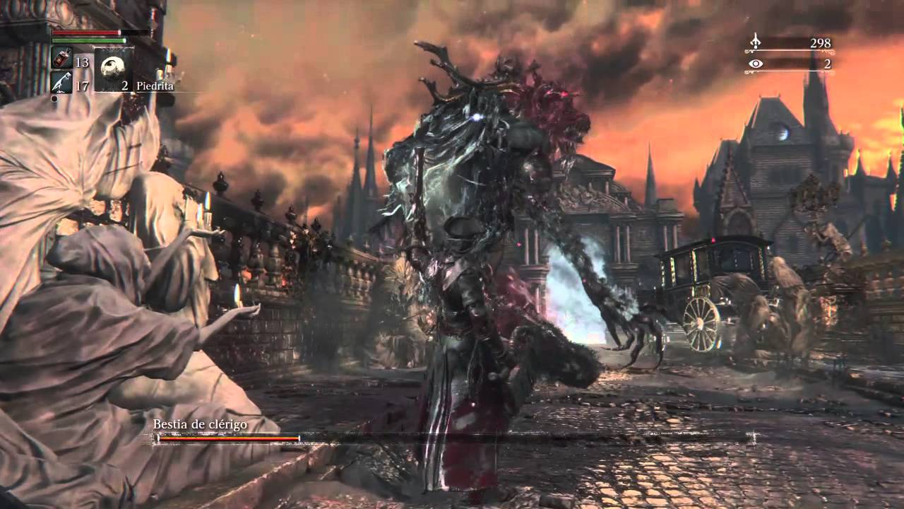 Bloodborne™ Primer Jefe Bestia de clérigo YouTube