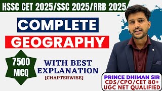 COMPLETE GEOGRAPHY-BY PRINCE DHIMAN SIR || GEOGRAPHY CHAPTERWISE (CLASS-7) || NATIONAL GK 2025