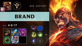 Brand Support vs Amumu - EUW Master Patch 26.12