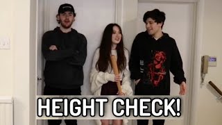 HEIGHT CHECK with TINA