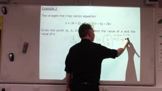C4 -  23 Vector Equation of a Line