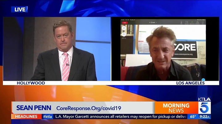 Sean Penn Talks Helping Out Communities with CORE's Free COVID-19 Testing & How You Can Get Involved
