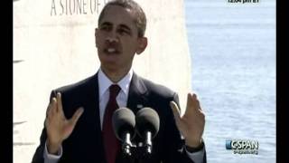 President Obama at Martin Luther King, Jr. Memorial Dedication