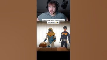 Blonde Blazer Plays Coy With Mecha Man In Dispatch...😂 #dispatch #gaming