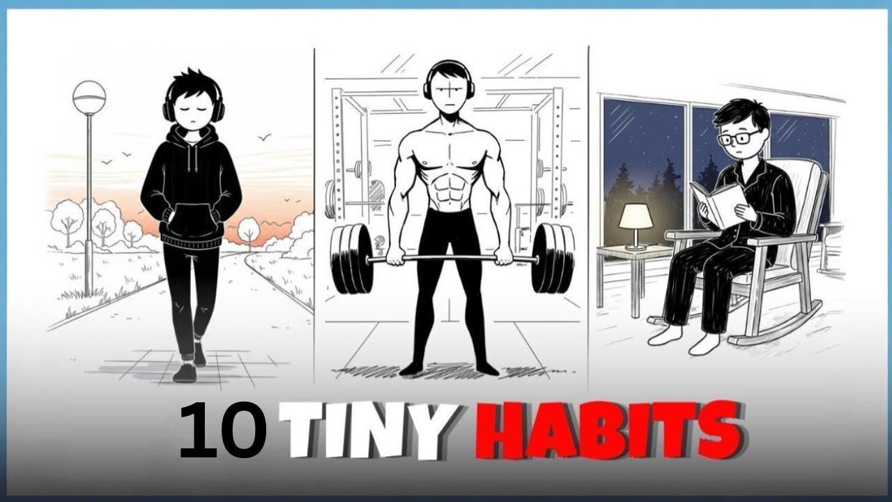 10 Tiny Habits That Quietly Improve Your Life (Study & Productivity ...
