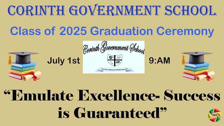 Corinth Government School Class of 2025 Graduation Ceremony