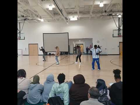 'Champion Sound' Dance Group Performs at Winooski High School part 1