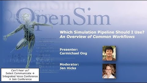 Webinar: Which simulation pipeline should I use? An overview of common workflows