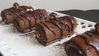 Chocolate Nut Rolls with Nutella, Gluten Free!