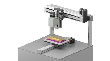 Screw tightening machine with hybrid stepper servo motor system