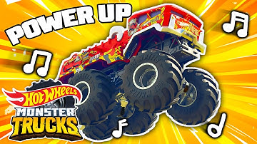“Power Up!” ⚡ | Hot Wheels Monster Trucks Power Smashers Official Music Video