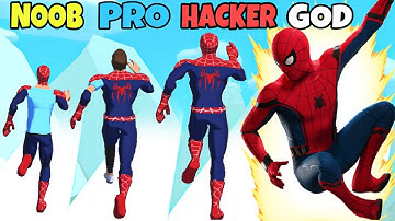 NOOB vs PRO vs HACKER vs GOD in Zero To Hero Run