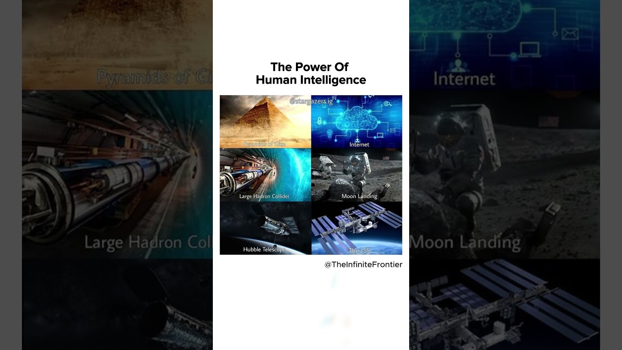 The power of human intelligence in the universe 