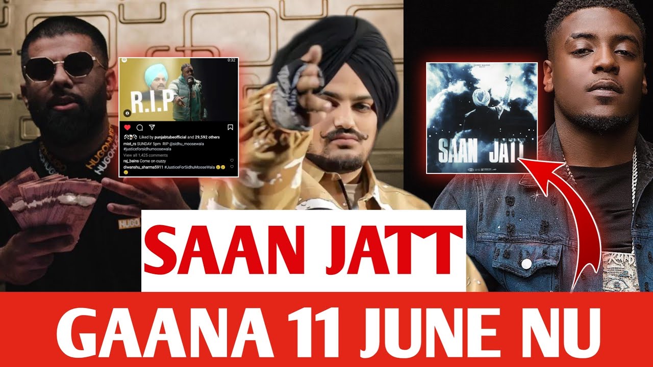 Saan Jatt | Sunny Malton Tribute To Sidhu Moose Wala | Tion Wayne & Mist Song | Latest Punjabi Song