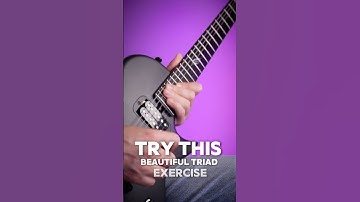 Try this beautiful triad exercise! #guitarchords