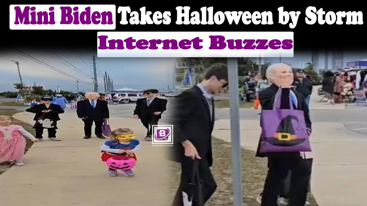 Mini Biden Takes Halloween by Storm: Internet Buzzes!