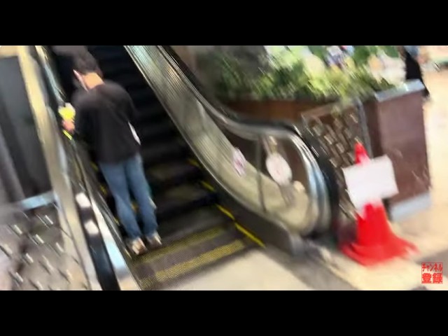 三菱】1X エスカレーター 東京交通会館 1X escalator Tokyo