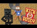 Monster School : KICK THE BUDDY CHALLENGE - Minecraft Animation