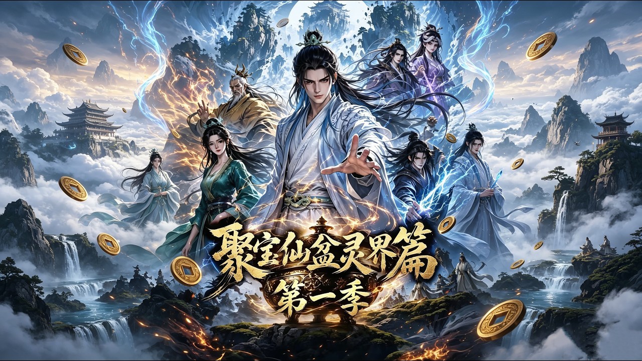 Multi Sub《聚宝仙盆灵界篇第一季》拥有五行杂灵根的贺平生带着他的