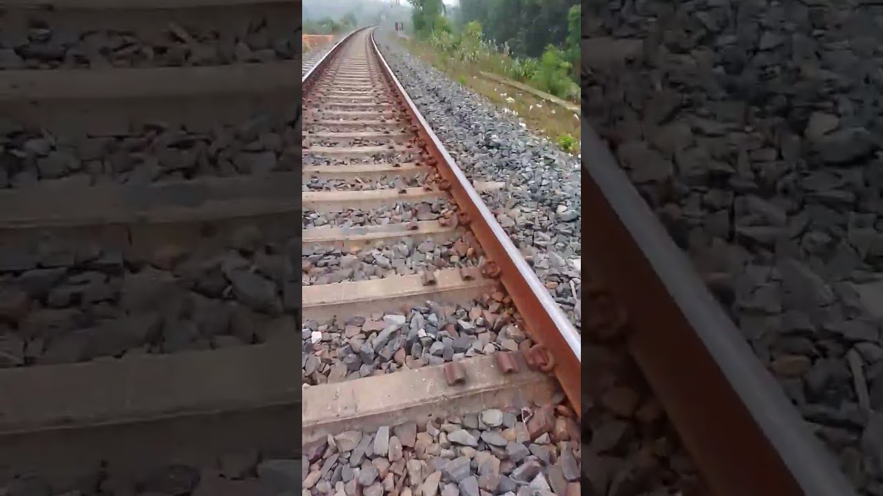 Wow! Fantastic Railway Scenery With Greenery 💚 👌😍! | Sanju Nath