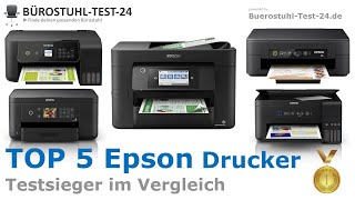 Beste Epson Drucker 2024 (TOP 5)  Test Sieger im Vergleich (gute & günstige Tintenstrahldrucker)