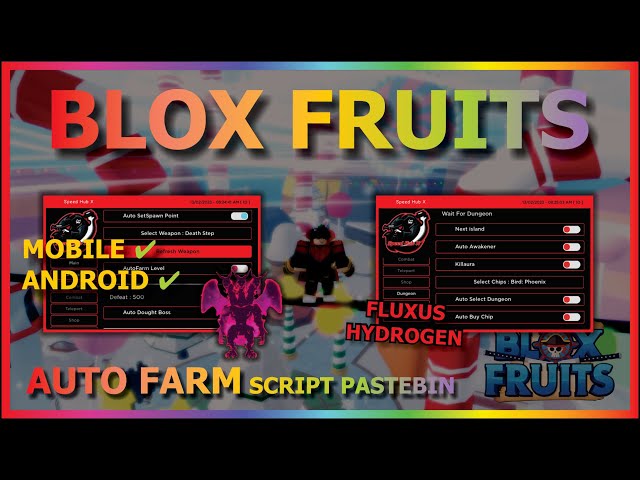 Blox Fruits: Auto Farm, Auto Quest Boss & More