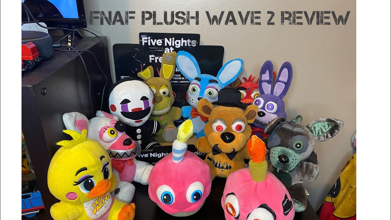 Fnaf plush wave 2 review - YouTube