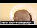 Pour Over Coffee | Do blooming Matters? | Hario V60
